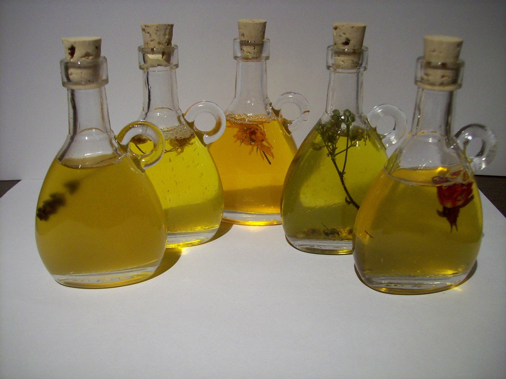 Different types of essential oils