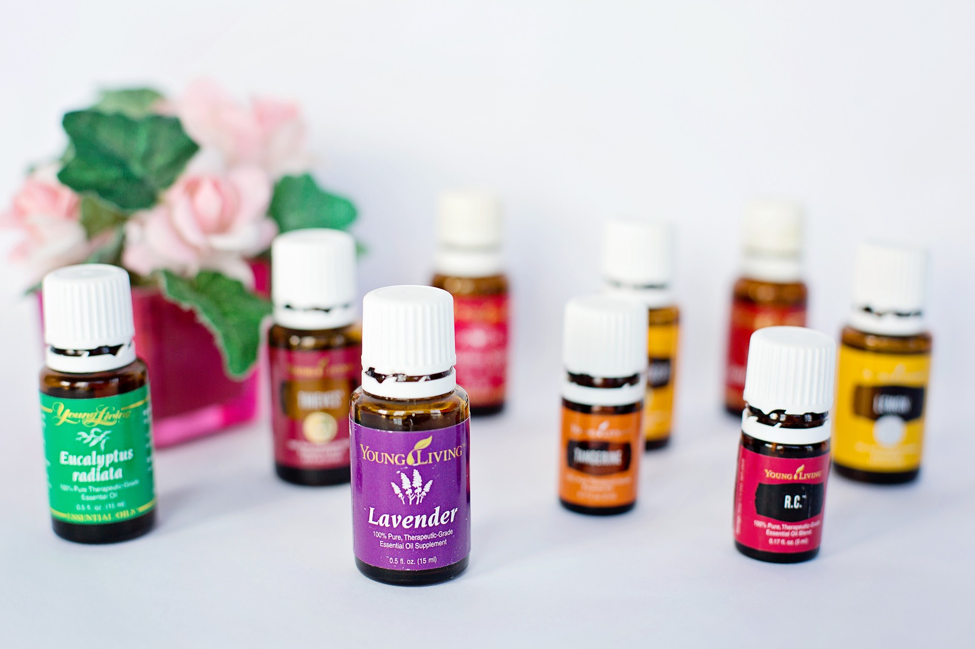 How do essential oils work on the mind and body